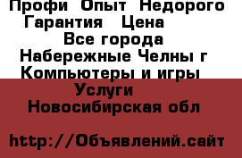 Профи. Опыт. Недорого. Гарантия › Цена ­ 100 - Все города, Набережные Челны г. Компьютеры и игры » Услуги   . Новосибирская обл.